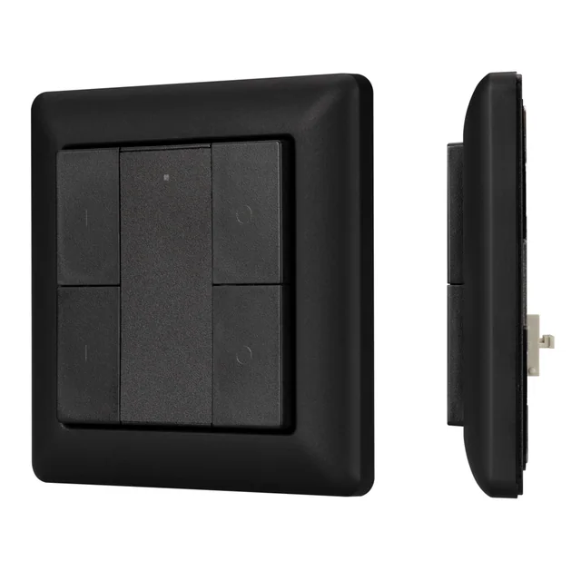 INTELLIGENT ARLIGHT Панель DALI-223-2G-DIM-IN-BLACK (BUS) (IARL, -), артикул 031101