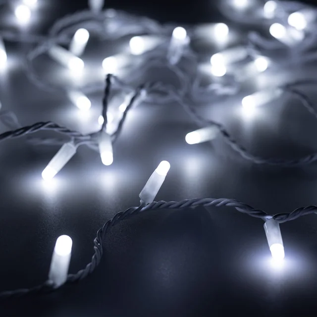 Светодиодная гирлянда ARD-STRING-CLASSIC-10000-WHITE-100LED-MILK-STD White (230V, 7W) (Ardecoled, IP65, 1 год), артикул 031202