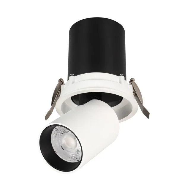 Светильник LTD-PULL-R100-10W Warm3000 (WH, 24 deg, 230V) (Arlight, IP20 Металл, 5 лет), артикул 031365