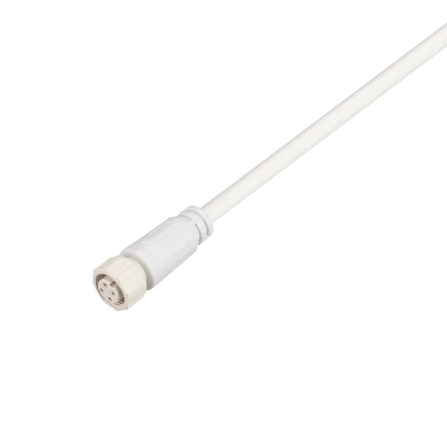 Коннектор питания ARL-MOONLIGHT-SPI/DMX-CON-POWER-FEMALE-WH (Arlight, IP67 Пластик, 3 года), артикул 031468