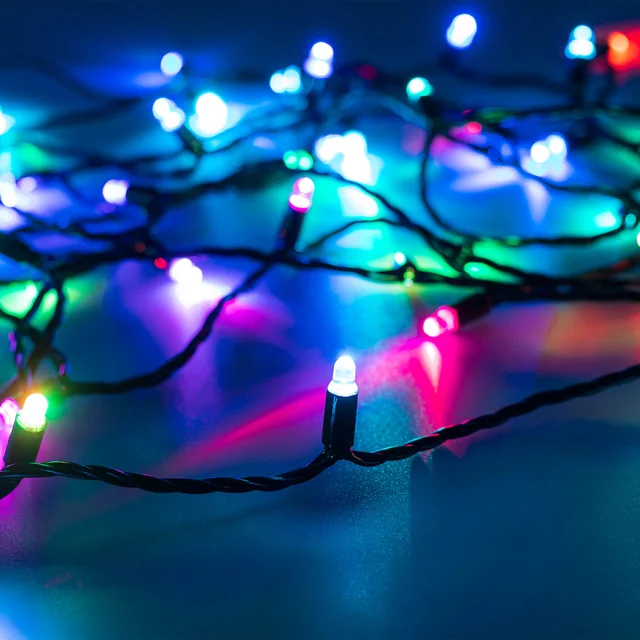 Светодиодная гирлянда ARD-STRING-CLASSIC-15000-BLACK-100LED-LIVE RGB-SPI (12V, 53W) (Ardecoled, IP65, 1 год), артикул 031521