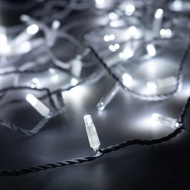 Светодиодная гирлянда ARD-STRING-CLASSIC-1000-WHITE-100LED-PULSE White (230V, 7W) (Ardecoled, IP65, 1 год), артикул 031647