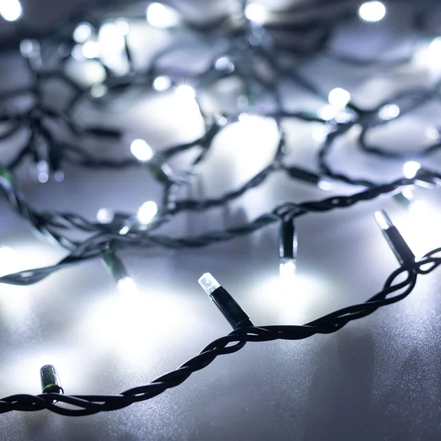 Светодиодная гирлянда ARD-STRING-PRO-1000-GREEN-100LED-PULSE White (230V, 7W) (Ardecoled, IP65, 2 года), артикул 031663