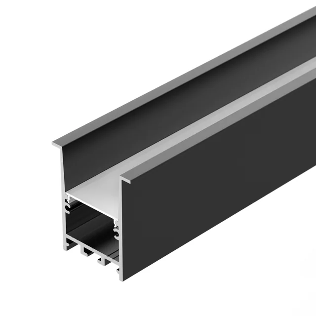 Профиль SL-COMFORT-4551-F-2000 ANOD BLACK (Arlight, Алюминий), артикул 031766