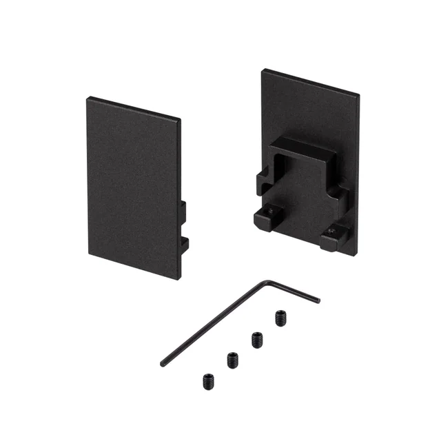 Заглушка SL-COMFORT-2542 BLACK глухая (Arlight, Металл), артикул 031773(1)