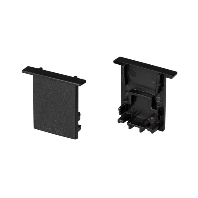 Заглушка SL-COMFORT-1722-F BLACK глухая (Arlight, Пластик), артикул 031779