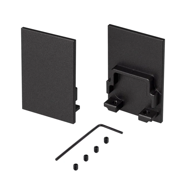 Заглушка SL-COMFORT-3551 BLACK глухая (Arlight, Металл), артикул 031794(1)