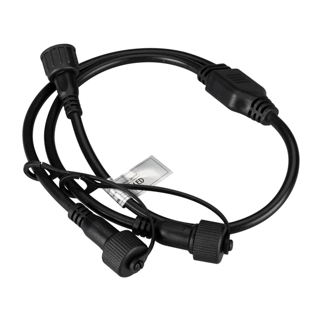 Коннектор питания ARD-CLASSIC-SYNC-RGB Black (230V, 2 ports) (Ardecoled, Закрытый), артикул 031802