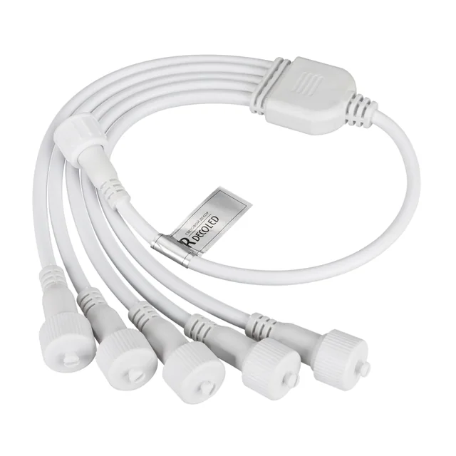 Коннектор питания ARD-CLASSIC-SYNC-RGB White (230V, 5 ports) (Ardecoled, Закрытый), артикул 031805