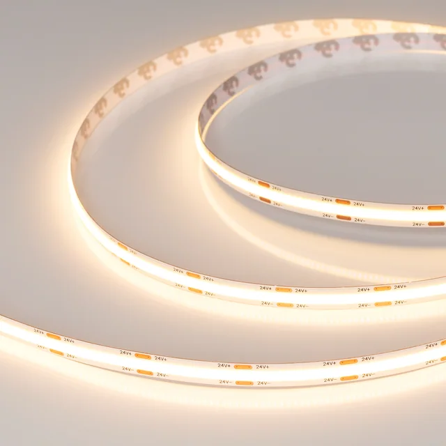 Лента COB-X544-8mm 24V Warm2700 (11.5 W/m, IP20, 5m) (Arlight, -), артикул 031899(3)