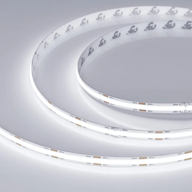 Лента герметичная COB-NANO-X544-8mm 24V White6000 (11.5W/m, IP65, CSP, 5m) (Arlight, -), артикул 031906(1)