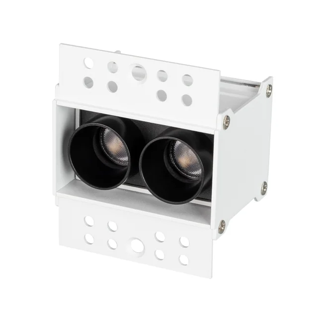 Светильник MS-ORIENT-BUILT-TRIMLESS-TC-S38x67-5W Warm3000 (WH-BK, 30 deg, 230V) (Arlight, IP20 Металл, 5 лет), артикул 031923