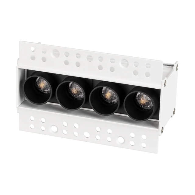 Светильник MS-ORIENT-BUILT-TRIMLESS-TC-S38x127-10W Warm3000 (WH-BK, 30 deg, 230V) (Arlight, IP20 Металл, 5 лет), артикул 031924