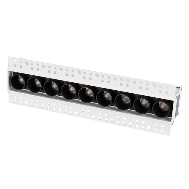 Светильник MS-ORIENT-BUILT-TRIMLESS-TC-S38x277-20W Warm3000 (WH-BK, 30 deg, 230V) (Arlight, IP20 Металл, 5 лет), артикул 031926