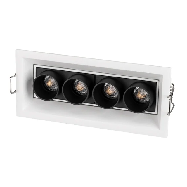 Светильник MS-ORIENT-BUILT-TURN-TC-S67x150-10W Warm3000 (WH-BK, 30 deg, 230V) (Arlight, IP20 Металл, 5 лет), артикул 031929