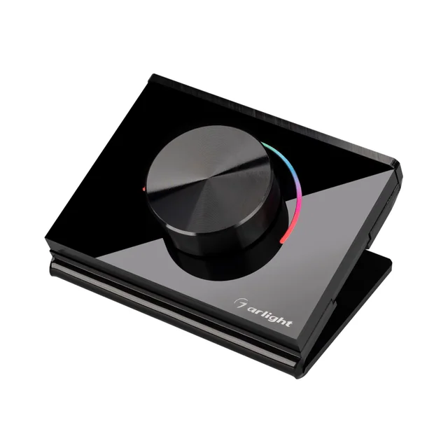 Панель Rotary SMART-P100-RGB Black (3V, 2.4G) (Arlight, IP20 Пластик, 5 лет), артикул 031957