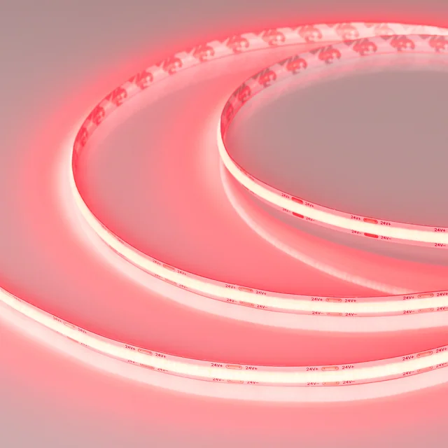 Лента COB-X544-8mm 24V Red (11.5 W/m, IP20, CSP, 5m) (Arlight, 11.5 Вт/м, IP20), артикул 032176(2)