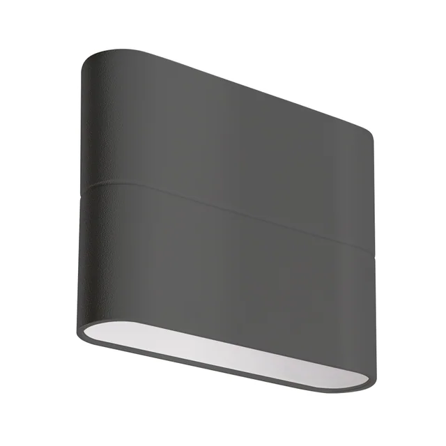 Светильник SP-WALL-FLAT-S110x90-2x3W Warm3000 (GR, 120 deg, 230V) (Arlight, IP54 Металл, 3 года), артикул 032410