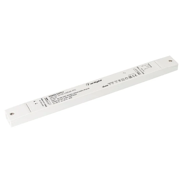 Блок питания ARV-SP-24150-LINEAR-PFC (24V, 6.25A, 150W) (Arlight, IP20 Пластик, 5 лет), артикул 032626