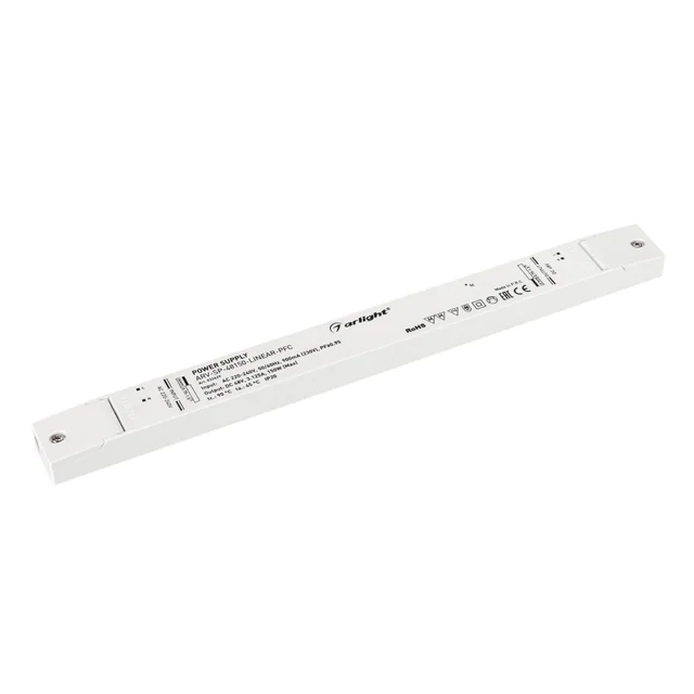 Блок питания ARV-SP-48150-LINEAR-PFC (48V, 3.125A, 150W) (Arlight, IP20 Пластик, 5 лет), артикул 032629