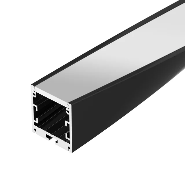 Профиль SL-ARC-3535-TWIST90R-400 BLACK (Arlight, Алюминий), артикул 032682