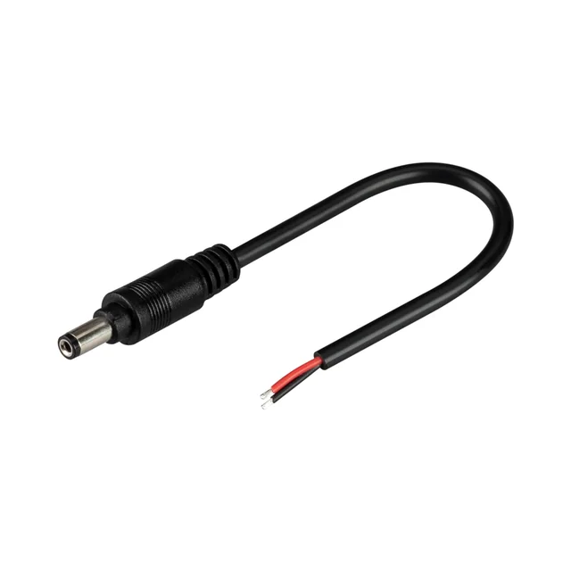 Коннектор выводной DC-MONO-2PIN-L150-M (JACK 5.5, LOCK) (Arlight, -), артикул 032853