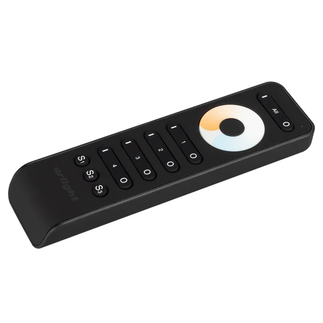 Пульт SMART-R33-MIX Black (4 зоны, 2.4G) (Arlight, IP20 Пластик, 5 лет), артикул 032942