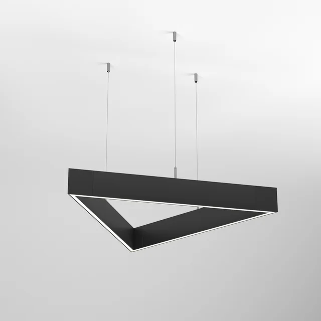 Светильник ALT-LINEAIR-TRIANGLE-FLAT-UPDOWN-DIM-1375-130W Day4000 (BK, 100 deg, 230V) (Arlight, IP20 Металл, 3 года), артикул 032995