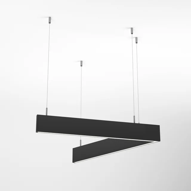 Светильник ALT-LINEAIR-ANGLE-60-FLAT-UPDOWN-DIM-1290x1115-85W Day4000 (BK, 100 deg, 230V) (Arlight, IP20 Металл, 3 года), артикул 033013