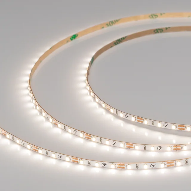 Лента MICROLED-M120-3.5mm 12V Day5000 (8.3 W/m, IP20, 2216, 3m) (Arlight, узкая), артикул 033117