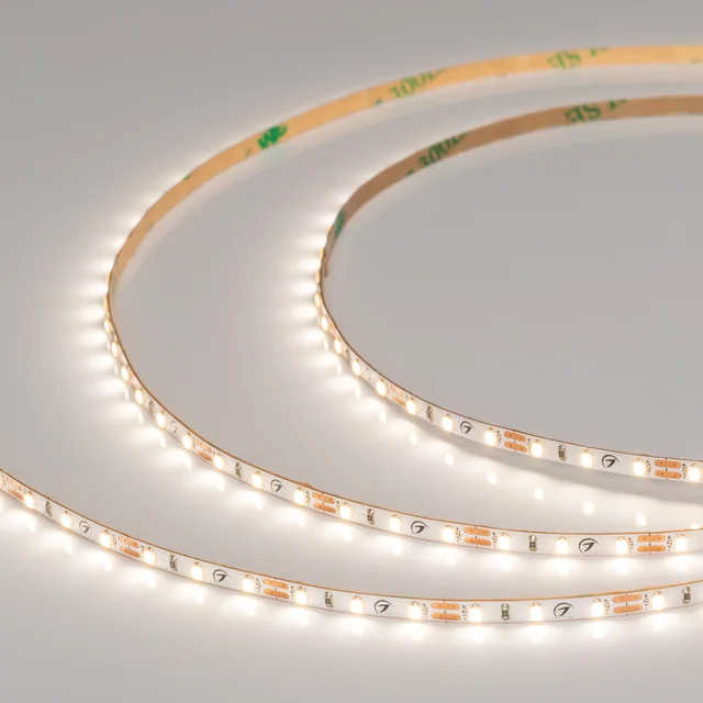 Лента MICROLED-M120-3.5mm 12V Day4000 (8.3 W/m, IP20, 2216, 3m) (Arlight, узкая), артикул 033118