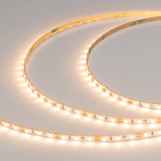 Лента MICROLED-M120-3.5mm 12V Warm2700 (8.3 W/m, IP20, 2216, 3m) (Arlight, узкая), артикул 033120