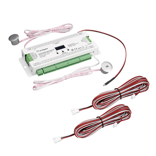 Контроллер лестничный SMART-STEP-32-2S-SUF (5-24V, 32x1A, SPI) (Arlight, IP20 Пластик, 5 лет), артикул 033122