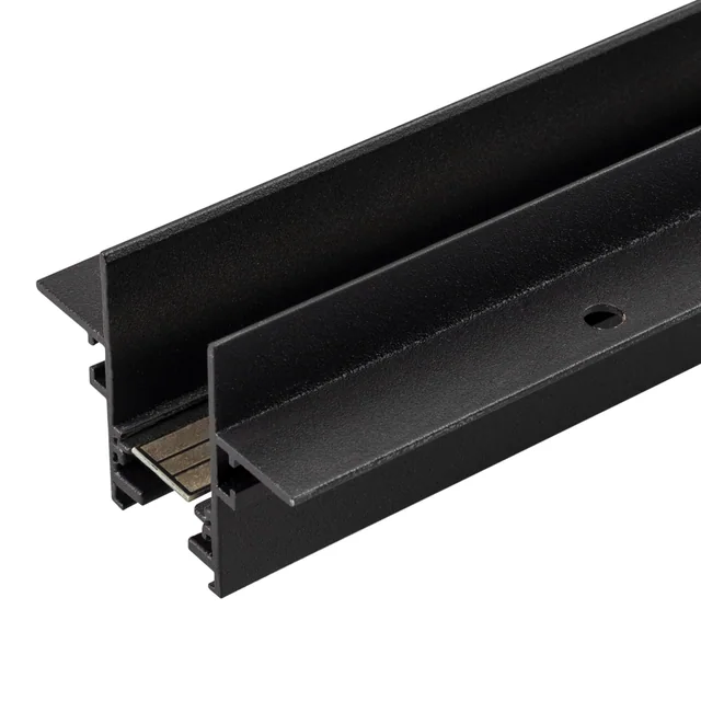 Трек встраиваемый MAG-TRACK-2538-FDW-2000 (BK) (Arlight, IP20 Металл, 5 лет), артикул 033460