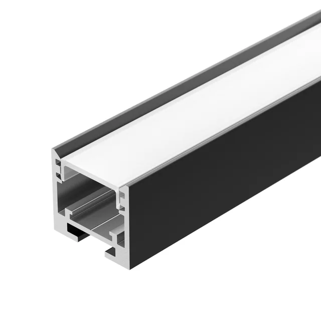 Профиль SL-LINE-2522-2500 BLACK (Arlight, Алюминий), артикул 033737
