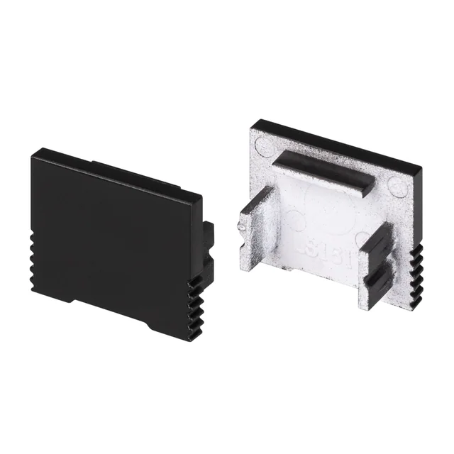 Заглушка SL-SLIM-H13M BLACK глухая (Arlight, Пластик), артикул 034001