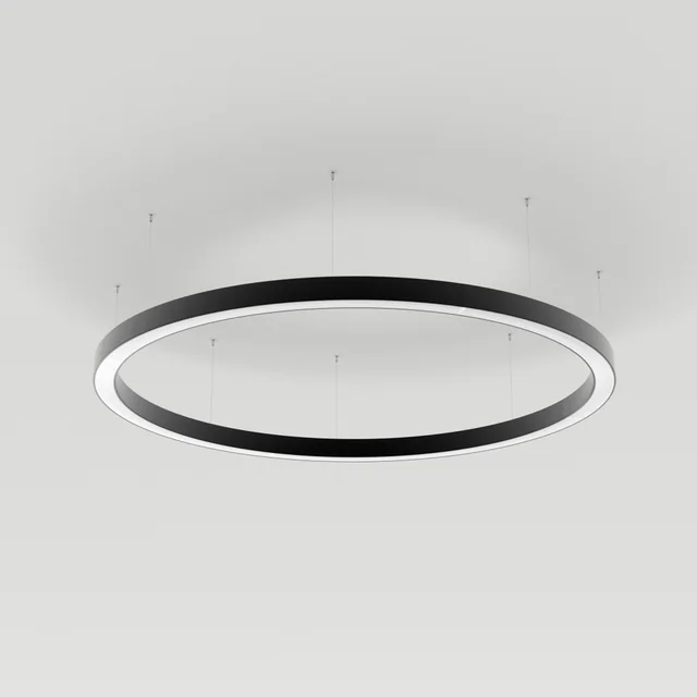Светильник SP-LINE-HANG-ARC-O3535-D800-65W Warm3000 (BLACK, 230V) (Arlight, Металл), артикул 034004(1)