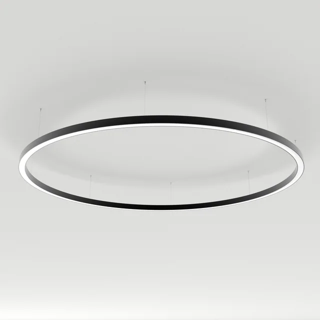 Светильник SP-LINE-HANG-ARC-O3535-D1500-124W Warm3000 (BLACK, 230V) (Arlight, Металл), артикул 034009(1)