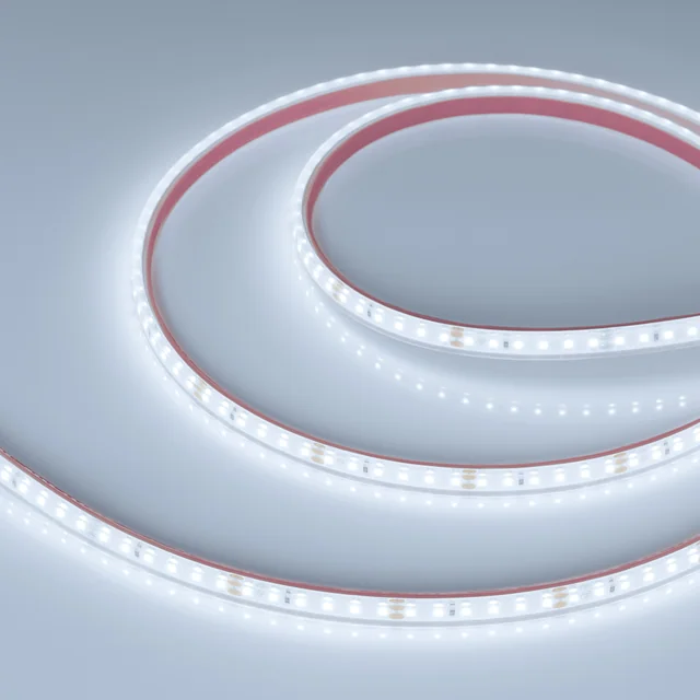 Лента герметичная RTW-PFS-A120-11mm 24V White6000 (9.6 W/m, IP68, 2835, 5m) (Arlight, 9.6 Вт/м, IP68), артикул 034026