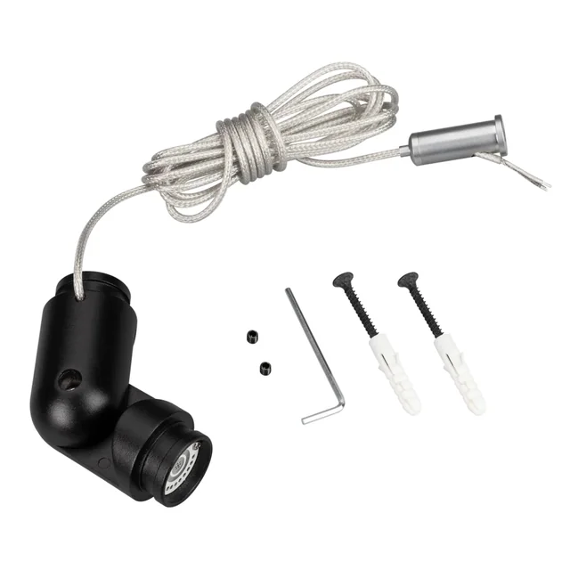 Коннектор поворотный MAG-FLEX-CON-POWER-TURN-KIT (BK) (Arlight, IP20 Металл, 3 года), артикул 034058