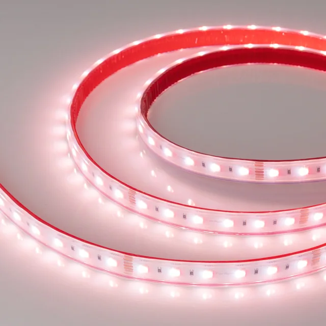 Лента RTW-PS-B60-14mm 24V RGBW-White-4-in-1 (19.2 W/m, IP67, 5060, 5m) (Arlight, 19.2 Вт/м, IP67), артикул 034186