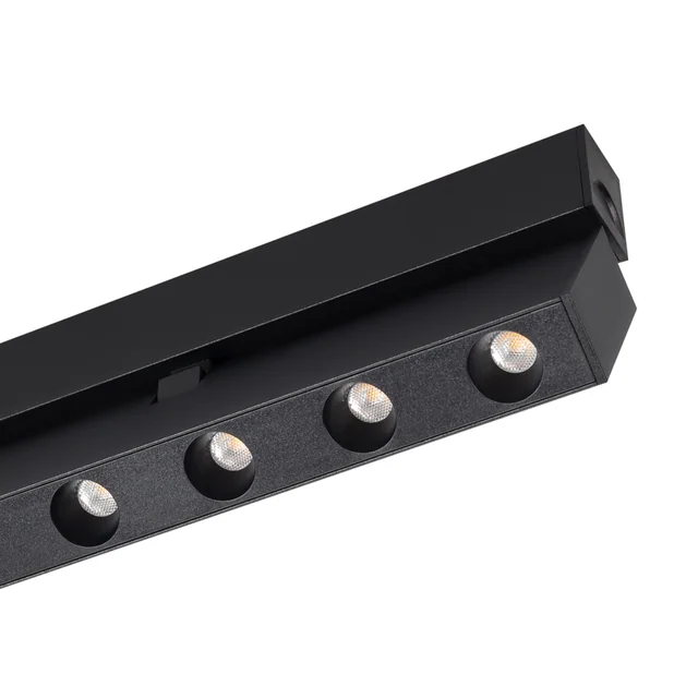 Светильник MAG-DOTS-FOLD-25-S200-6W Warm3000 (BK, 30 deg, 24V) (Arlight, IP20 Металл, 5 лет), артикул 034217