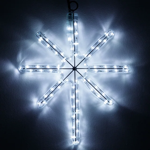 Фигура cветодиодная ARD-STAR-M2-380x250-36LED White (230V, 2.5W) (Ardecoled, IP65, 1 год), артикул 034247