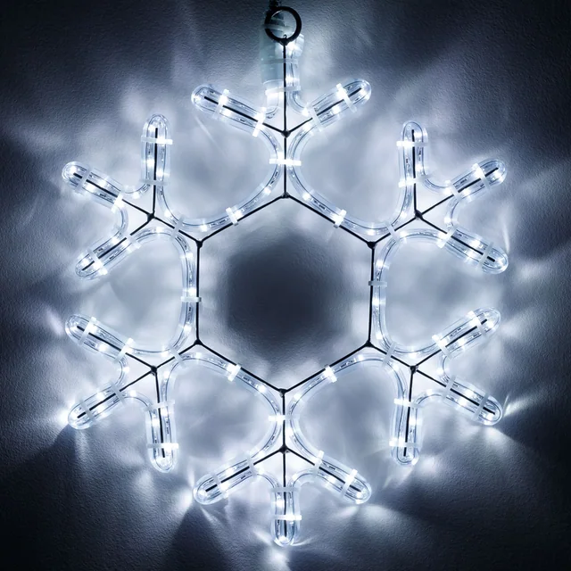 Фигура светодиодная ARD-SNOWFLAKE-M7-450x375-108LED White (230V, 6.5W) (Ardecoled, IP65, 1 год), артикул 034249