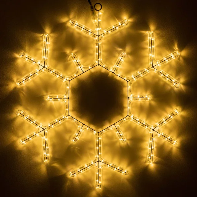 Фигура светодиодная ARD-SNOWFLAKE-M5-600x600-360LED Warm (230V, 20W) (Ardecoled, IP65, 1 год), артикул 034253