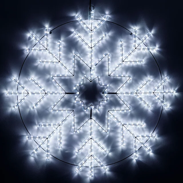Фигура светодиодная ARD-SNOWFLAKE-M8-950x950-540LED White (230V, 33W) (Ardecoled, IP65, 1 год), артикул 034254
