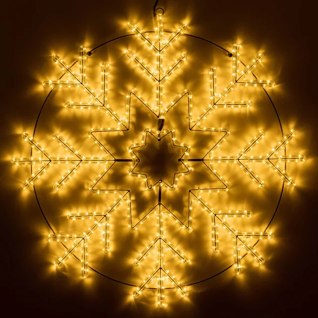 Фигура светодиодная ARD-SNOWFLAKE-M8-950x950-540LED Warm (230V, 33W) (Ardecoled, IP65, 1 год), артикул 034255