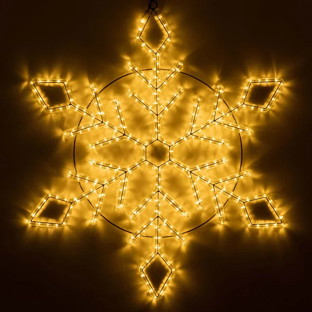 Фигура светодиодная ARD-SNOWFLAKE-M9-900x900-360LED Warm (230V, 22W) (Ardecoled, IP65, 1 год), артикул 034257