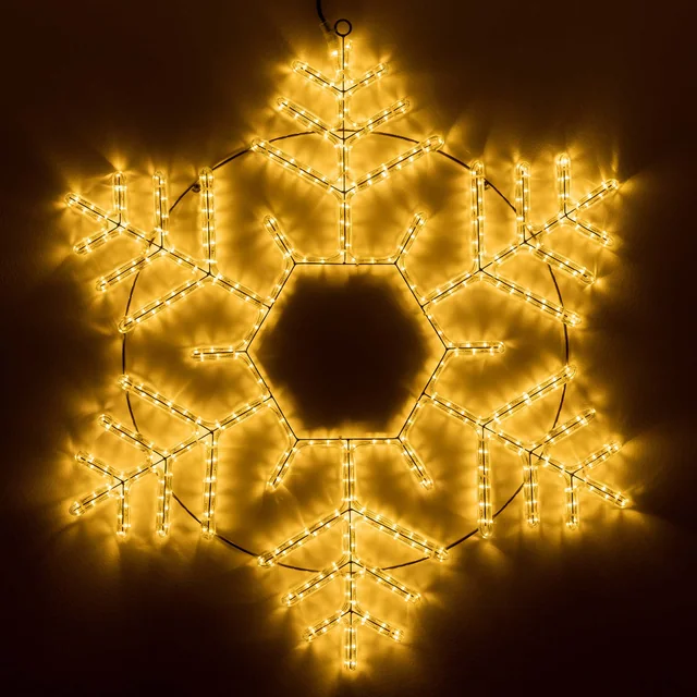 Фигура светодиодная ARD-SNOWFLAKE-M10-1000x900-504LED Warm (230V, 31W) (Ardecoled, IP65, 1 год), артикул 034259