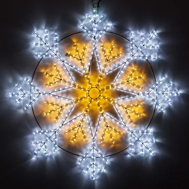 Фигура светодиодная ARD-SNOWFLAKE-M12-900x900-576LED White/Warm (230V, 36W) (Ardecoled, IP65, 1 год), артикул 034262